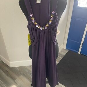 Neiman Marcus Deep Purple Dress